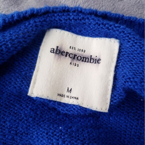 Abercrombie Kids Blue Cardigan Girls Size Medium - Picture 8 of 11